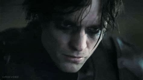 robert pattinson batman gif